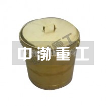 带盖铜桶